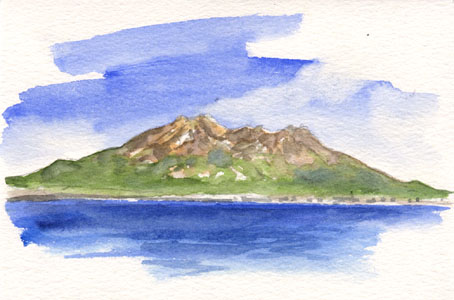 今朝の水彩画 / Today's Water Color
